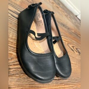 Wonder Nation Black Kids Dress Shoes